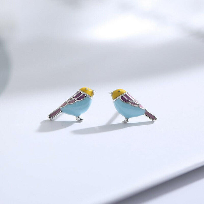 Shanti  Bird Stud Earrings