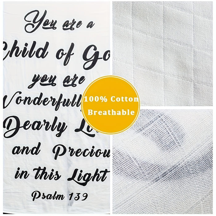 Godchild Muslin Swaddle Blanket