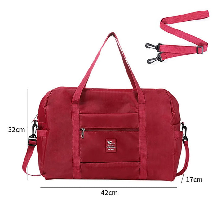 2024 Foldable Travel Bags Large Capacity Clothes Luggage Organizer Waterproof Handbags Unisex Travel Storage Organizer