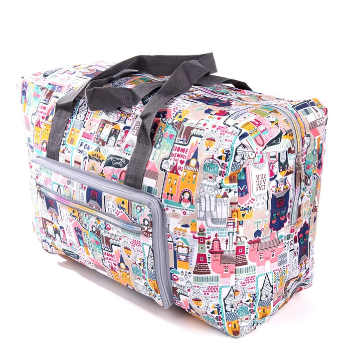 Women Travel Bags Large Capacity Folding Luggage Travel Handbags Duffle Bag Nylon Waterproof Storage Bag Travel Bag