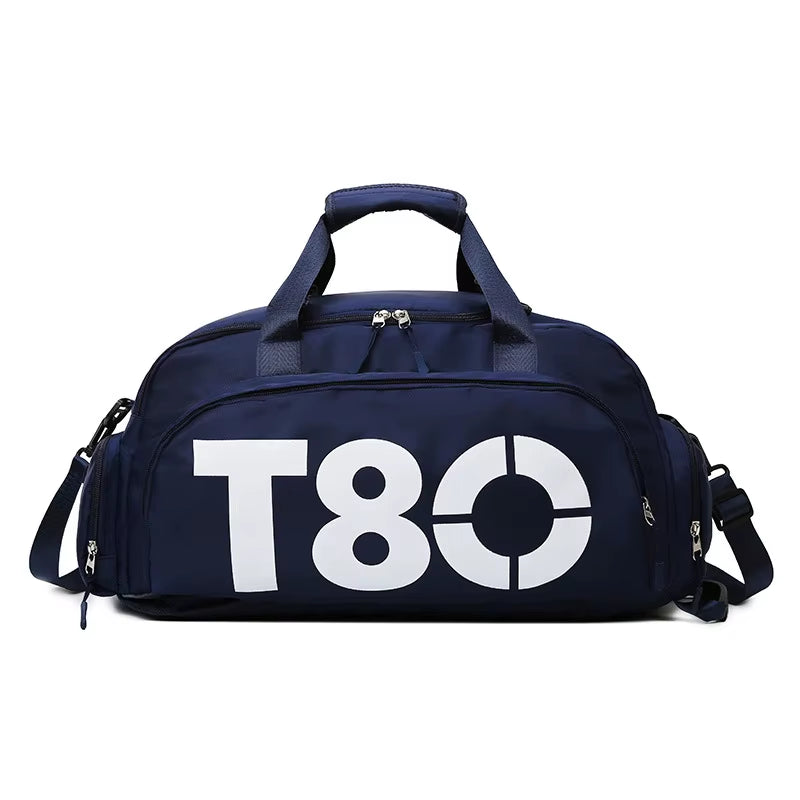 Gym Sports Backpack for Women T80 Hand Bag Fitness Travel Tote Outdoor Female Yoga Shoe Shoulder Duffle Luggage Portable Bag Man