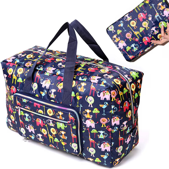 Women Travel Bags Large Capacity Folding Luggage Travel Handbags Duffle Bag Nylon Waterproof Storage Bag Travel Bag