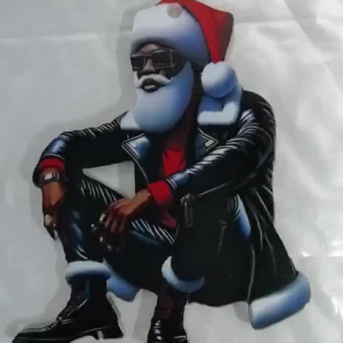 12pcs African American Christmas Ornaments Set.