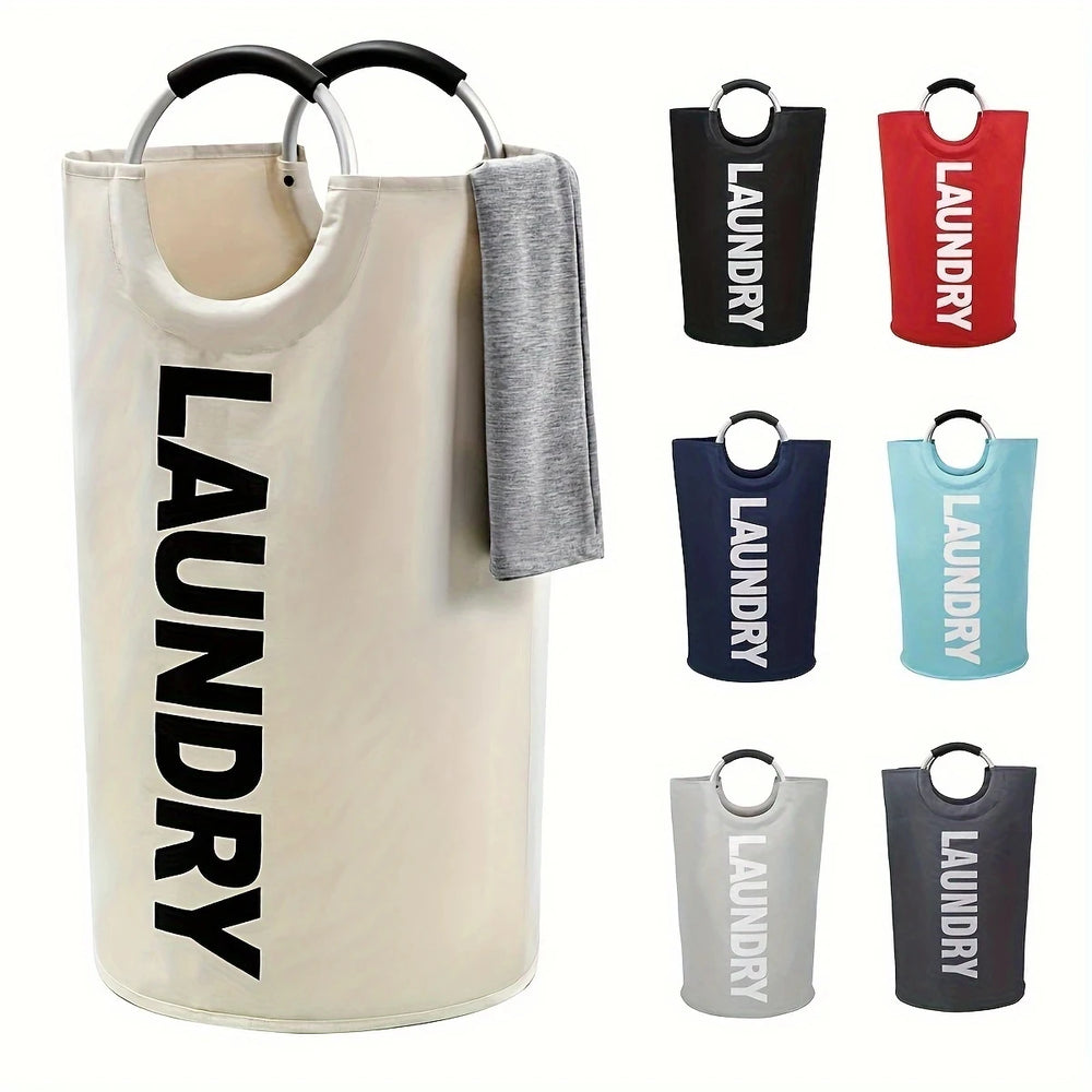 Large Capacity Laundry Hamper with Soft Handles