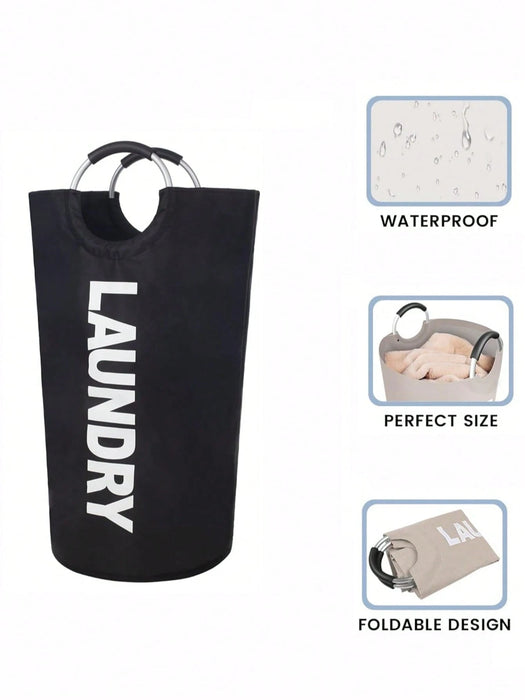 Large Capacity Laundry Hamper with Soft Handles