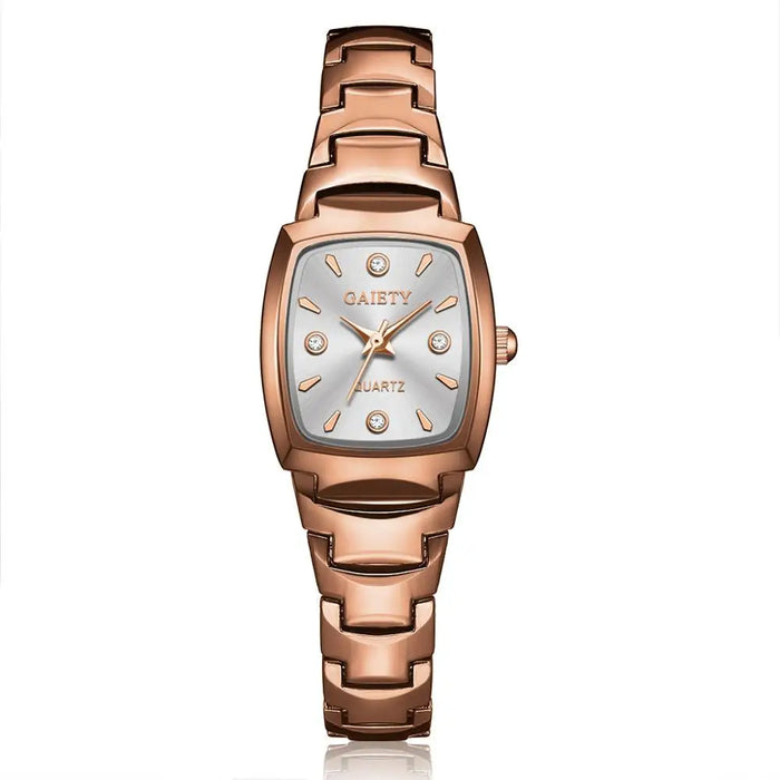 Rose Gold Women Watch Fine stainless steel Waterproof