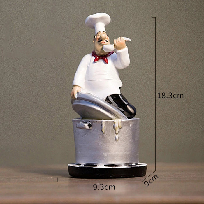 French Chef Christmas Ornaments