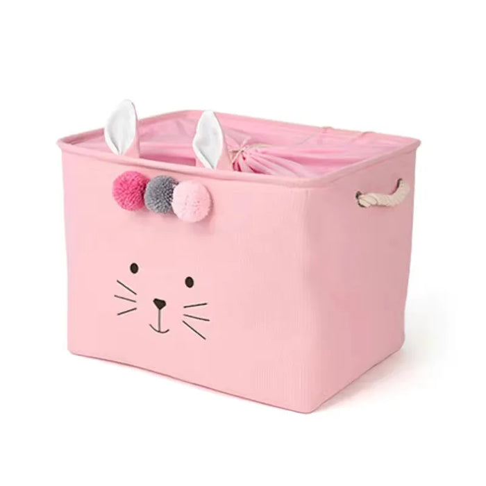 Large Foldable Laundry Basket with Lid
