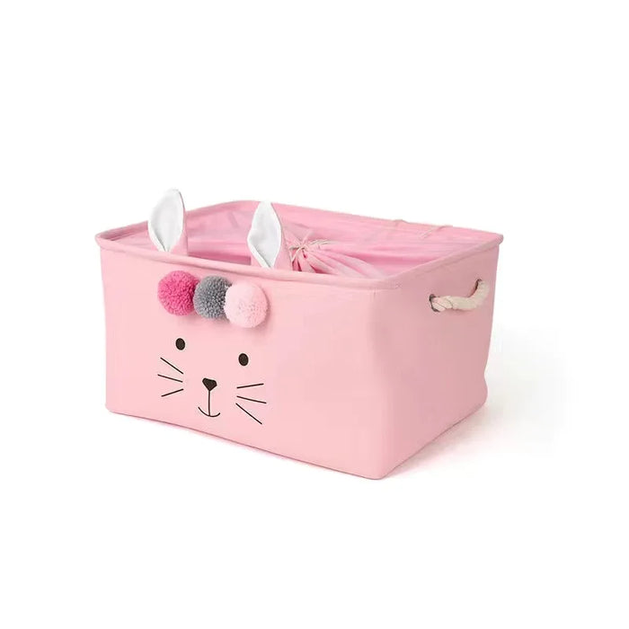 Large Foldable Laundry Basket with Lid