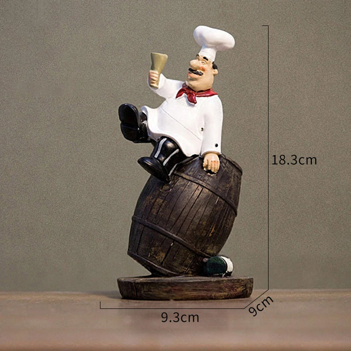 French Chef Christmas Ornaments