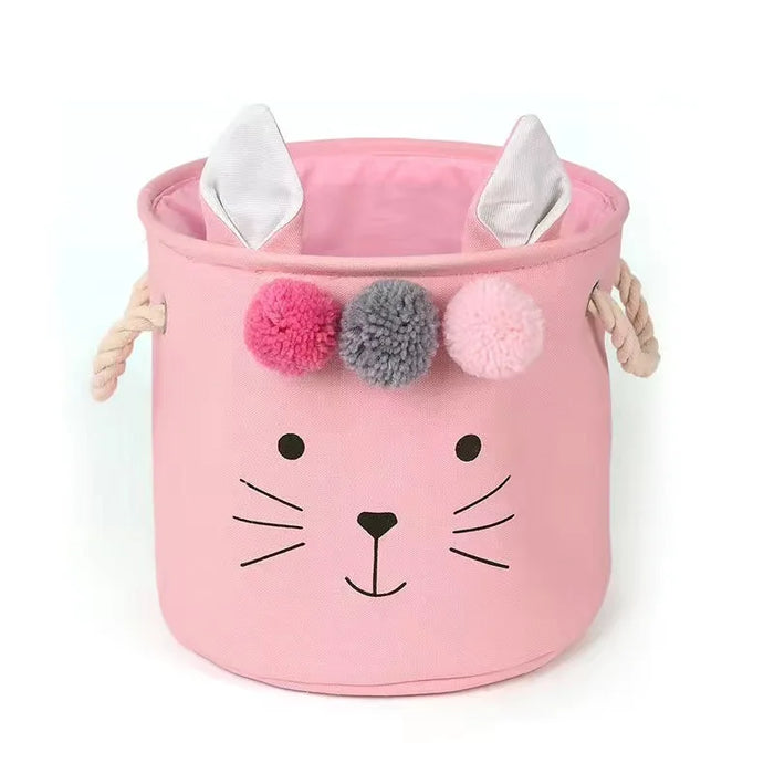 Large Foldable Laundry Basket with Lid
