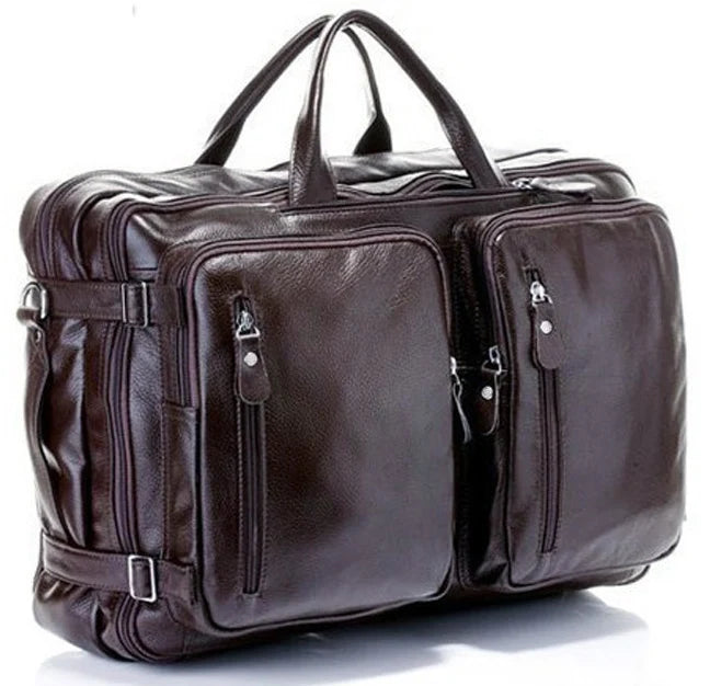 Full Grain Leather Travel Bag