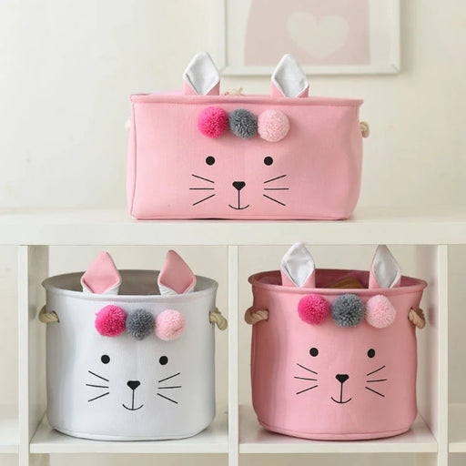 Large Foldable Laundry Basket with Lid