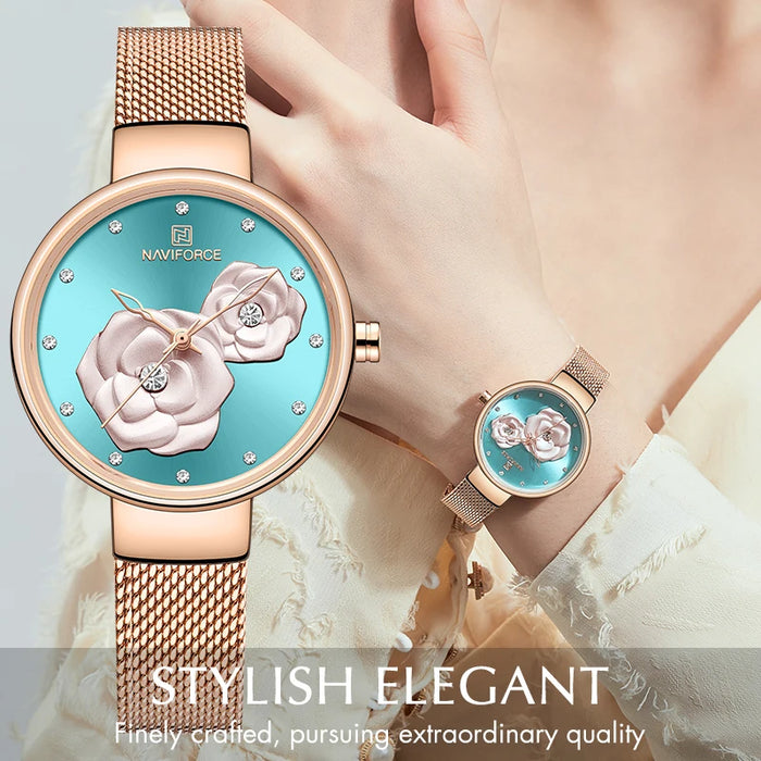 New Rose Gold Watch Top Brand Luxury Watch
