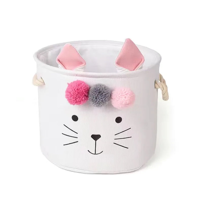 Large Foldable Laundry Basket with Lid