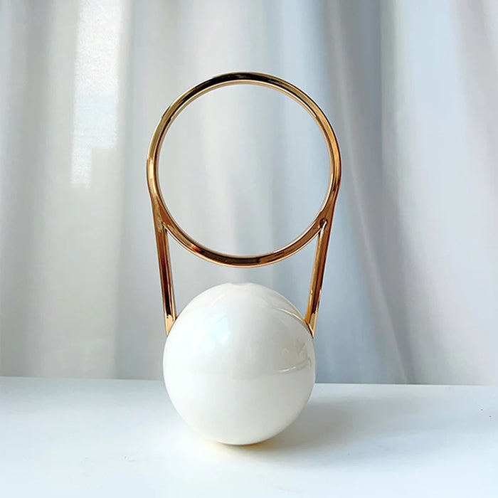 The Mini Bowling Purse with a Ball Handle
