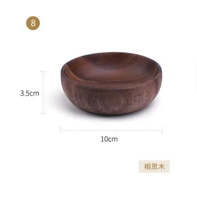 Natural Wooden Kitchen Bowl