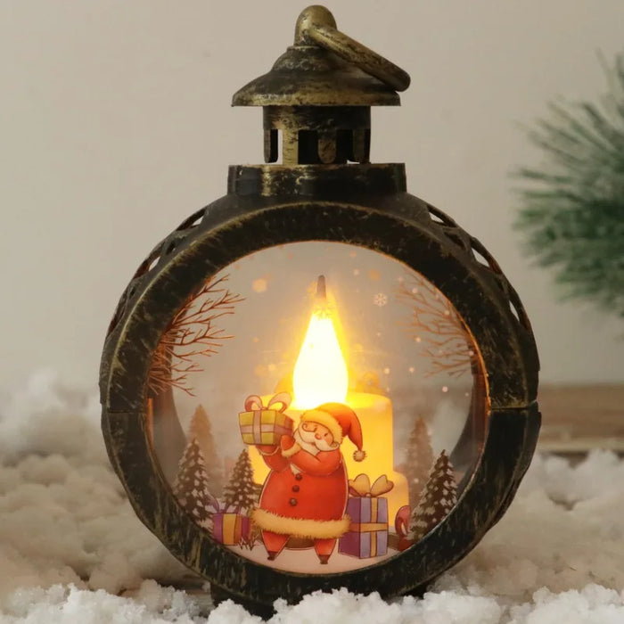 Retro Christmas Night Lights