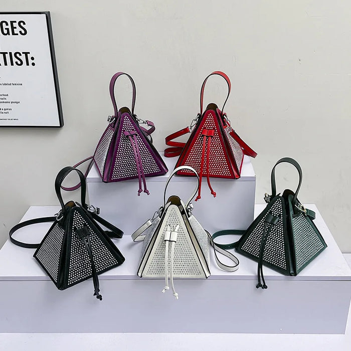 Triangular Eveving Clutch Bag