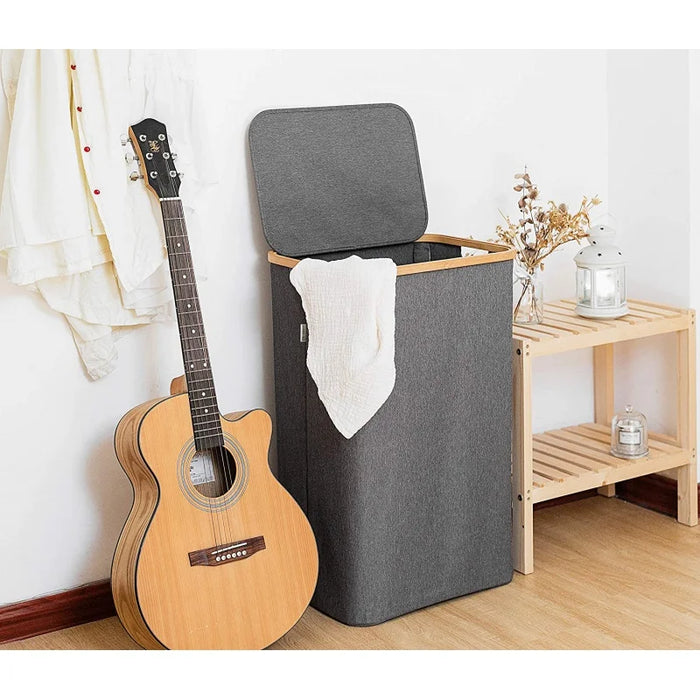Large 100L Laundry Hamper with Lid