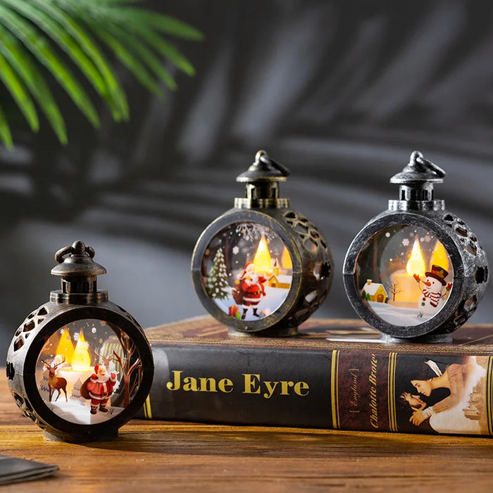 Retro Christmas Night Lights