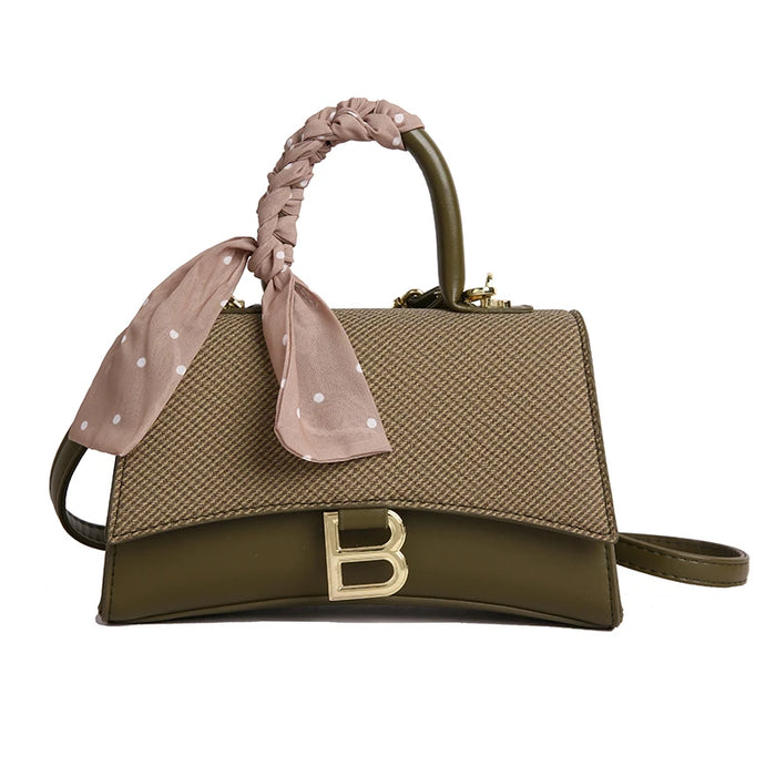 Modern Women's Shoulder Bag Luxury Leather Design Crossbody Bag Ladies Leisure Travel Purse With Designer Letter Logo