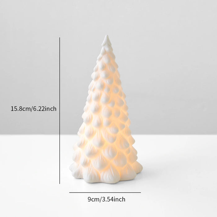 Glowing Christmas Ceramic House Decoration