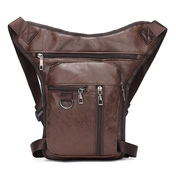 Leather Drop Leg Bag