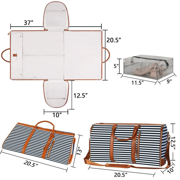 Foldable Travel Duffle — Large Capacity, Waterproof