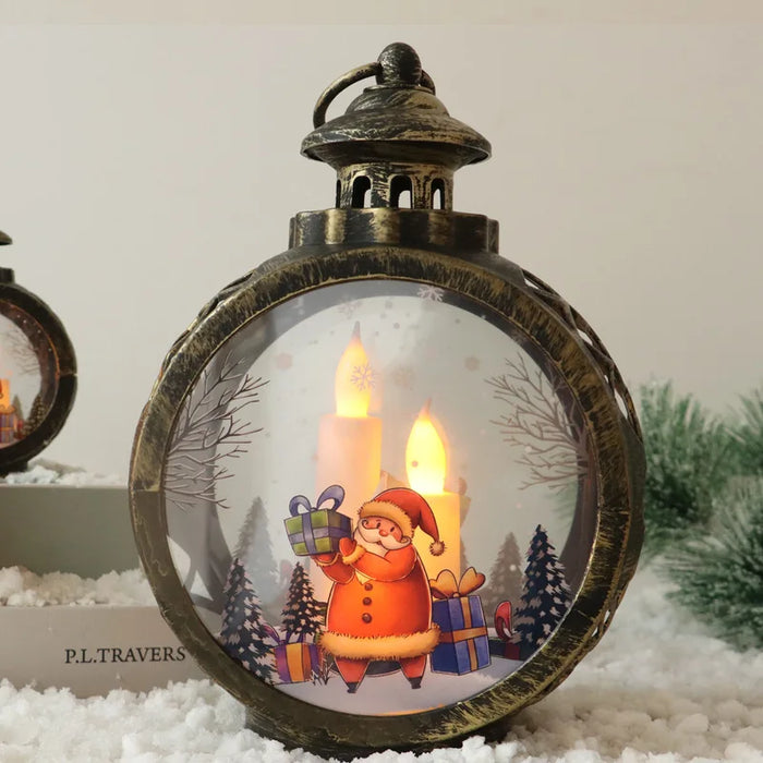 Retro Christmas Night Lights