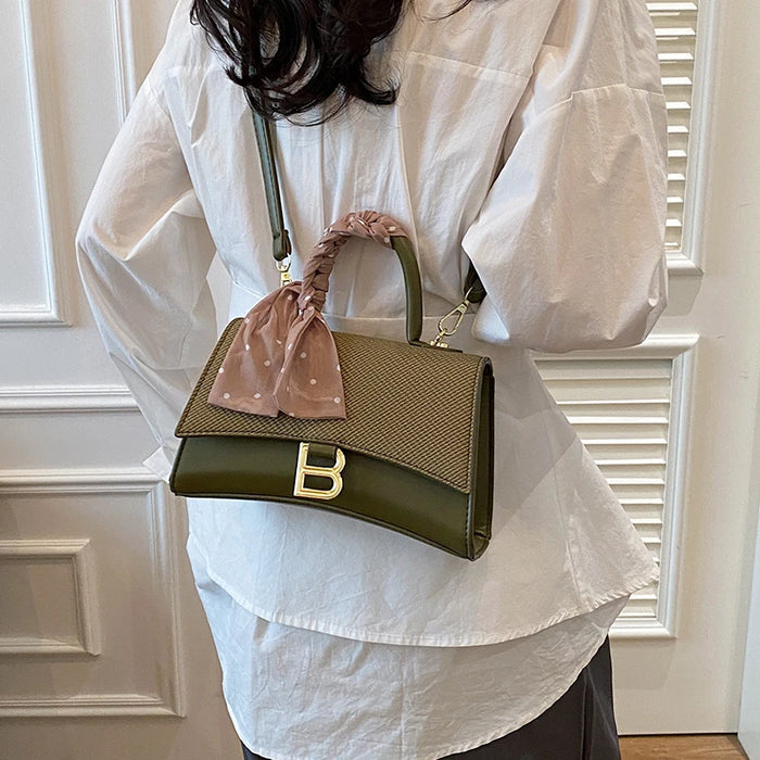 Modern Women's Shoulder Bag Luxury Leather Design Crossbody Bag Ladies Leisure Travel Purse With Designer Letter Logo