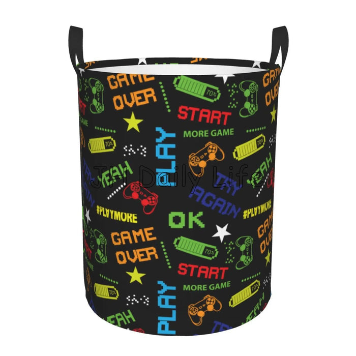 Gaming Controller Laundry Basket Organizer