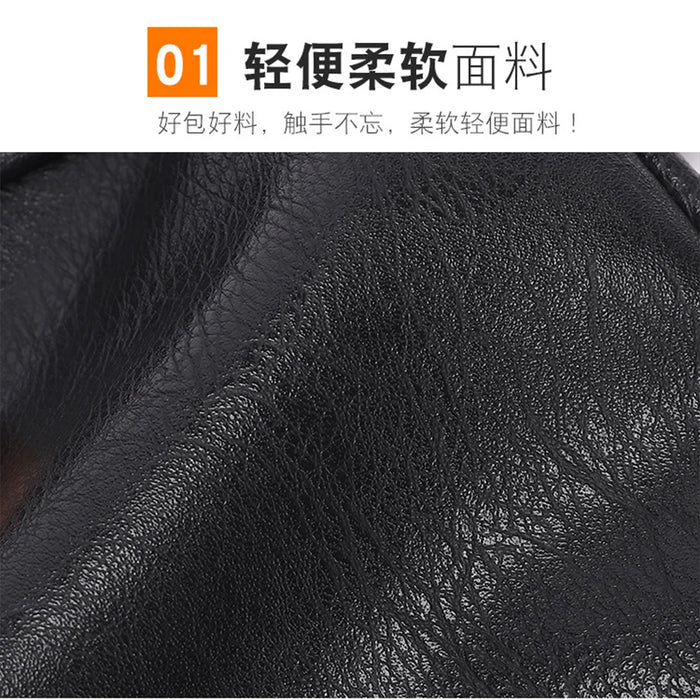 Leather Drop Leg Bag