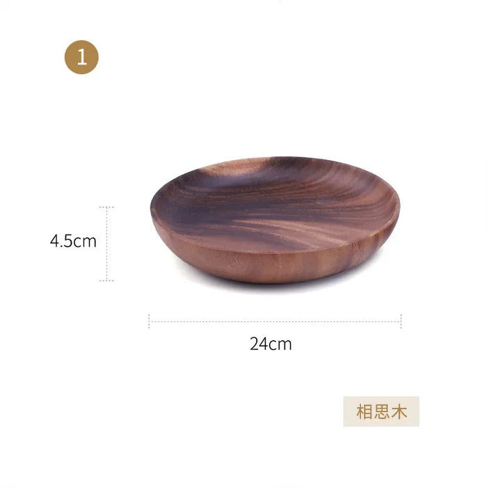 Natural Wooden Kitchen Bowl
