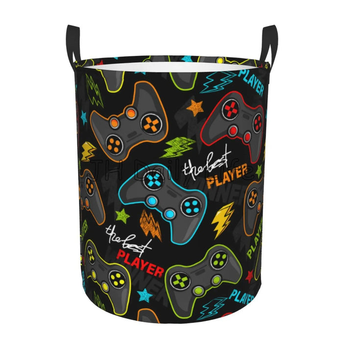 Gaming Controller Laundry Basket Organizer