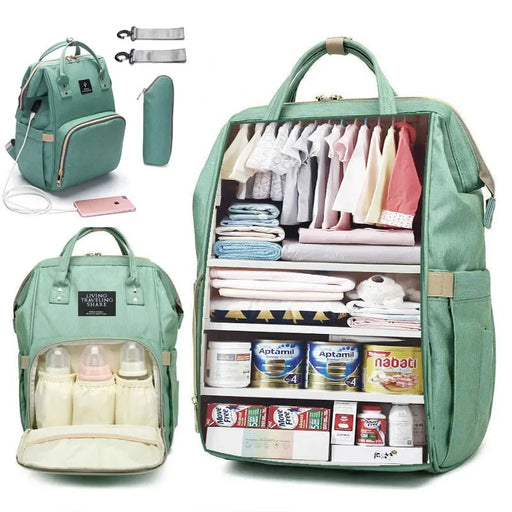 Waterproof Large Capacity Diaper Bag Backpack