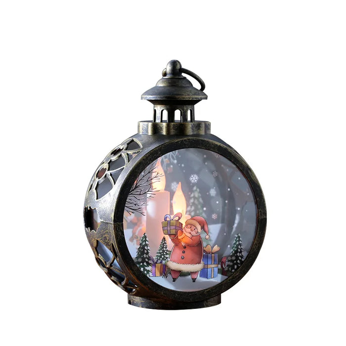Retro Christmas Night Lights
