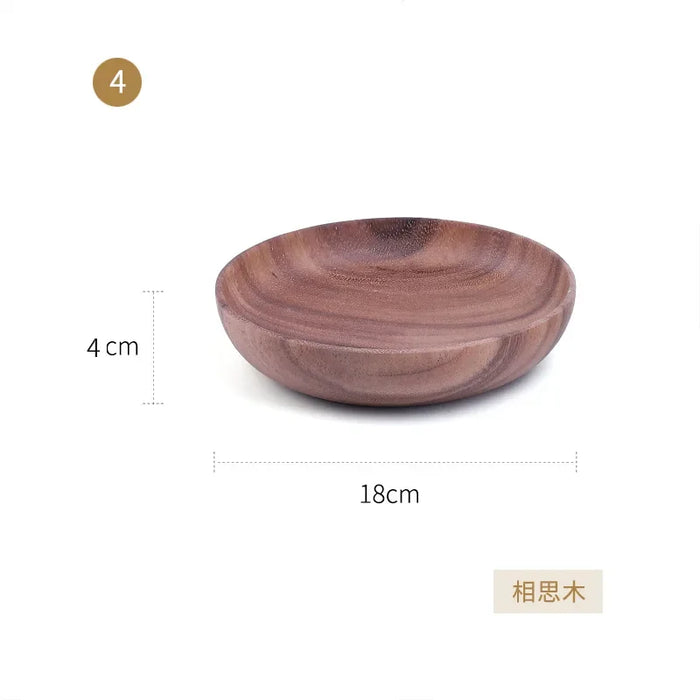 Natural Wooden Kitchen Bowl