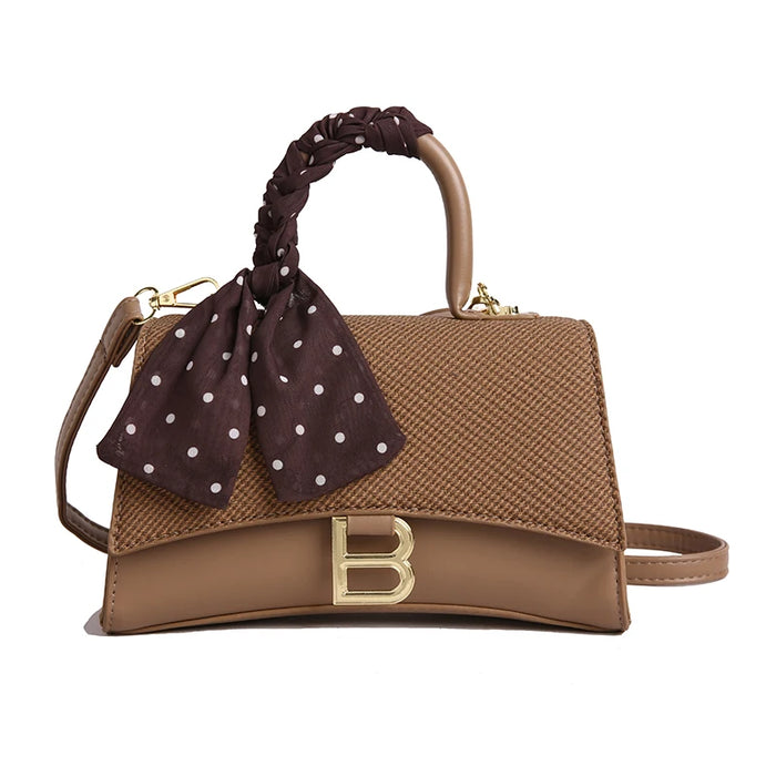 Modern Women's Shoulder Bag Luxury Leather Design Crossbody Bag Ladies Leisure Travel Purse With Designer Letter Logo