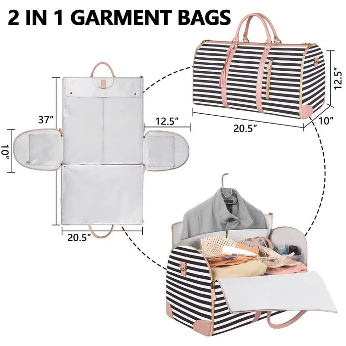 Foldable Travel Duffle — Large Capacity, Waterproof