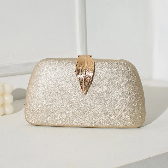 Luxury Elegant Black Evening Clutch