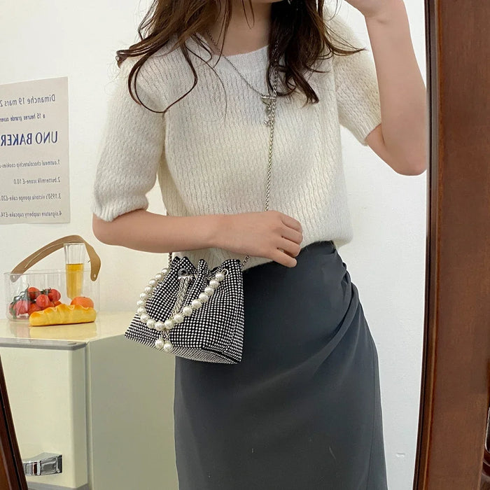 Rhinestone Evening Bag