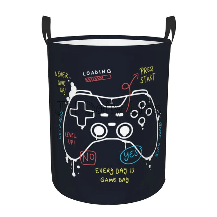 Gaming Controller Laundry Basket Organizer