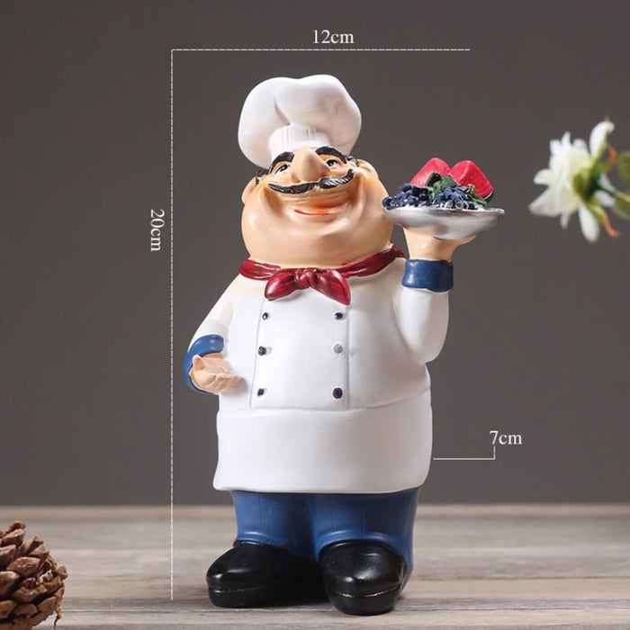 French Chef Christmas Ornaments