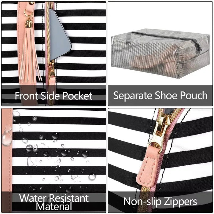 Foldable Travel Duffle — Large Capacity, Waterproof