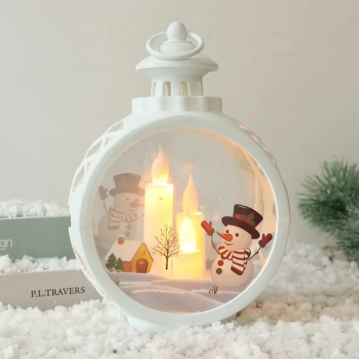 Retro Christmas Night Lights