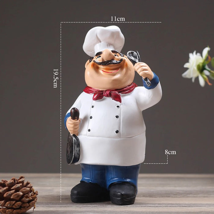 French Chef Christmas Ornaments
