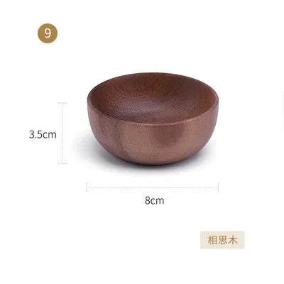 Natural Wooden Kitchen Bowl
