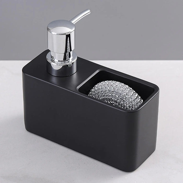 Kitchen Soap Dispenser Box with Cleaning Ball