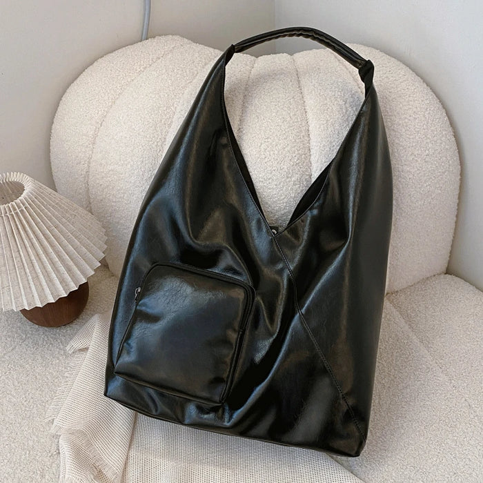 Large Leather Shoulder & Tote Bag